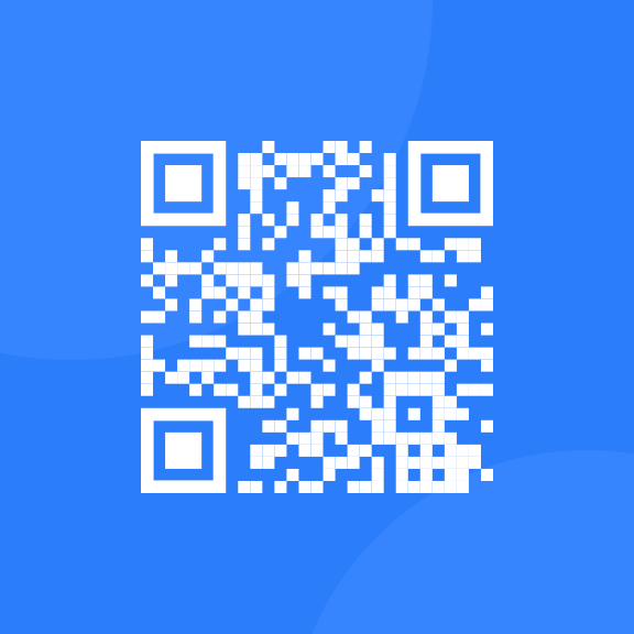 A QR code linking to Frontend Mentor